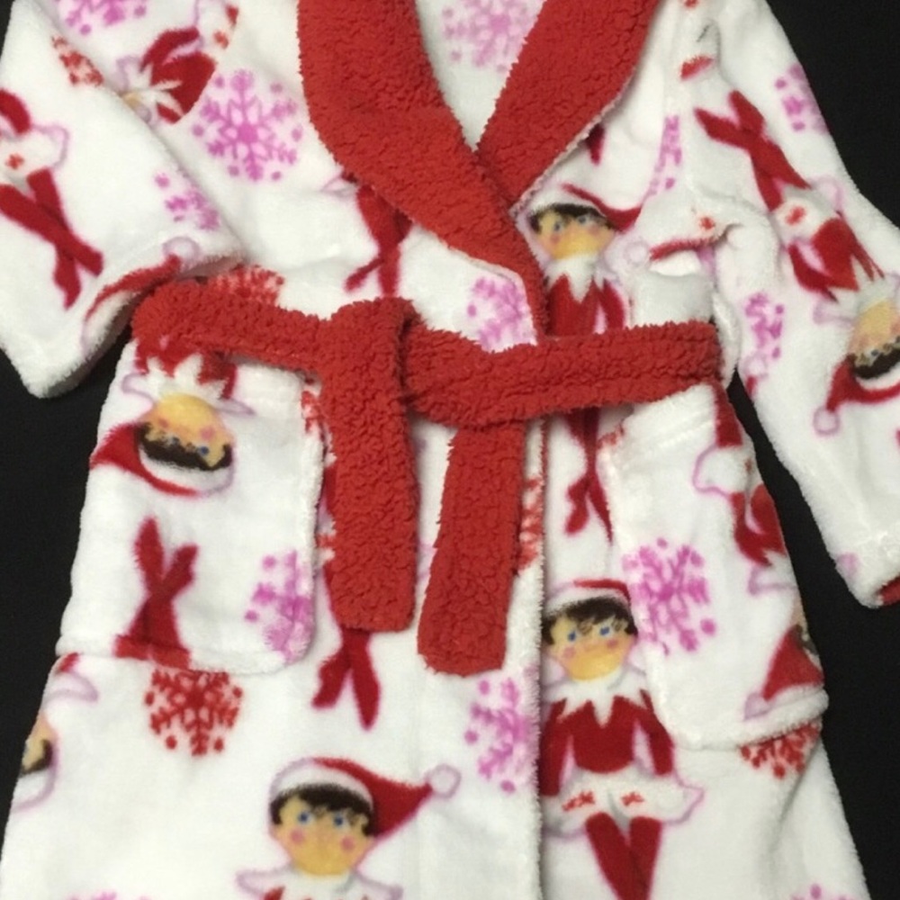 Elf on the Shelf Fleece Robe size 4